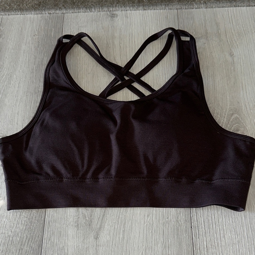 ‼️ SOLD‼️Alphalete Women Brown Sports Bra